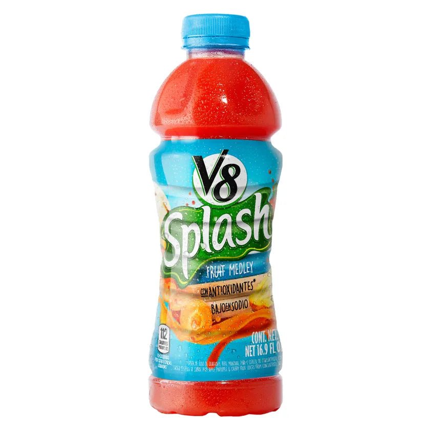 V8 SPLASH FRUIT MEDLEY PET 24/500 ML - SUPERMIX