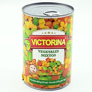 VICTORINA VEGETALES MIXTOS 15 OZ - SUPERMIX