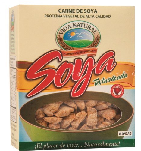 VIDA NATURAL SOYA TEXT. CUBITOS CAR. 8 ONZ - SUPERMIX