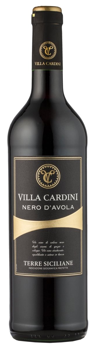 VILLA CARDINI VINO TINTO NERO D AVOLA SICILIA 75 CL - SUPERMIX
