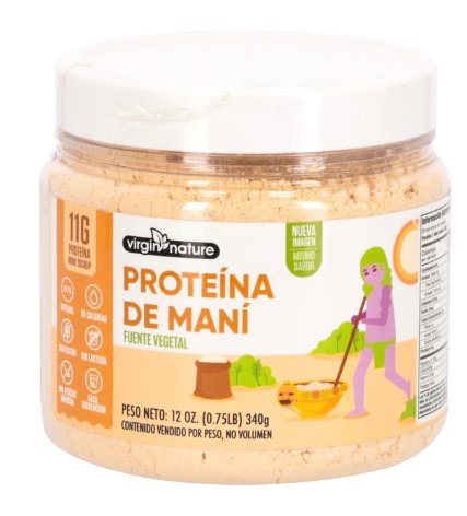 VIRGIN NATURE PROTEINA DE MANI 12OZ - SUPERMIX