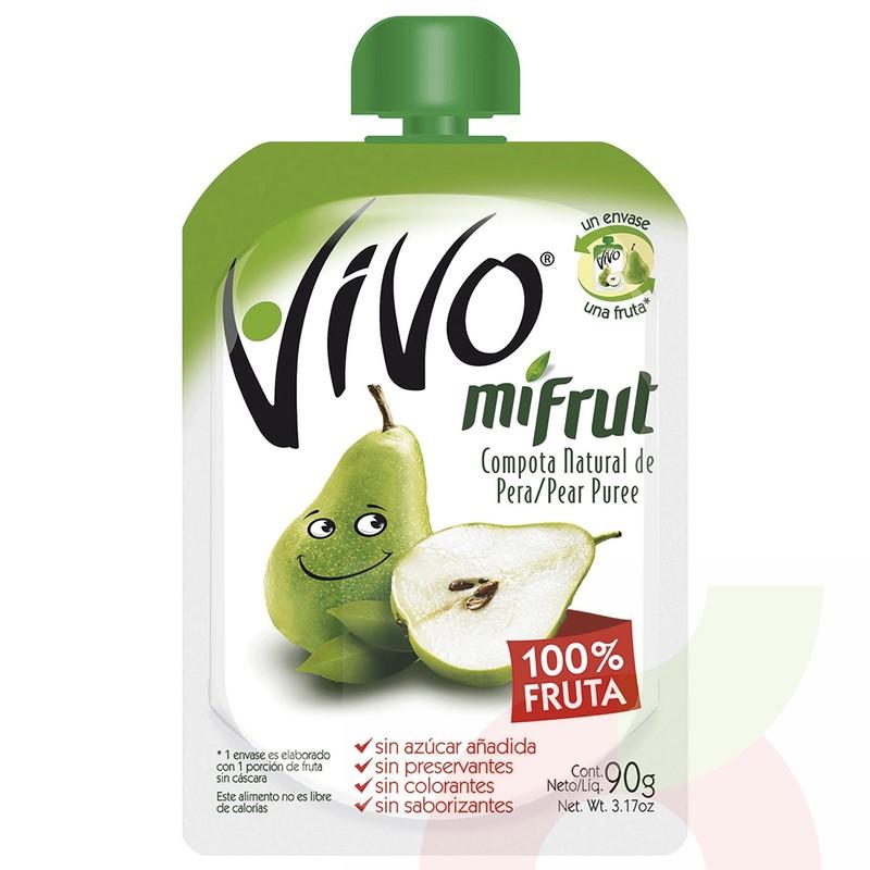 VIVO COMPOTA MIFRUIT PERA 90 GR - SUPERMIX