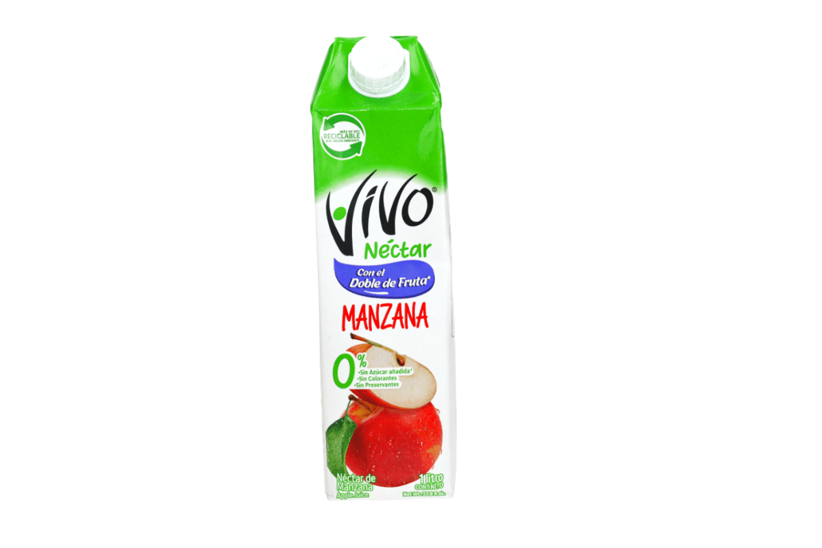 VIVO JUGO NECTAR DE MANZANA 1 LTS - SUPERMIX