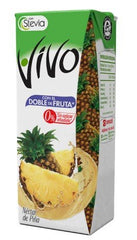 VIVO NECTAR CON STEVIA PINA 190 ML - SUPERMIX