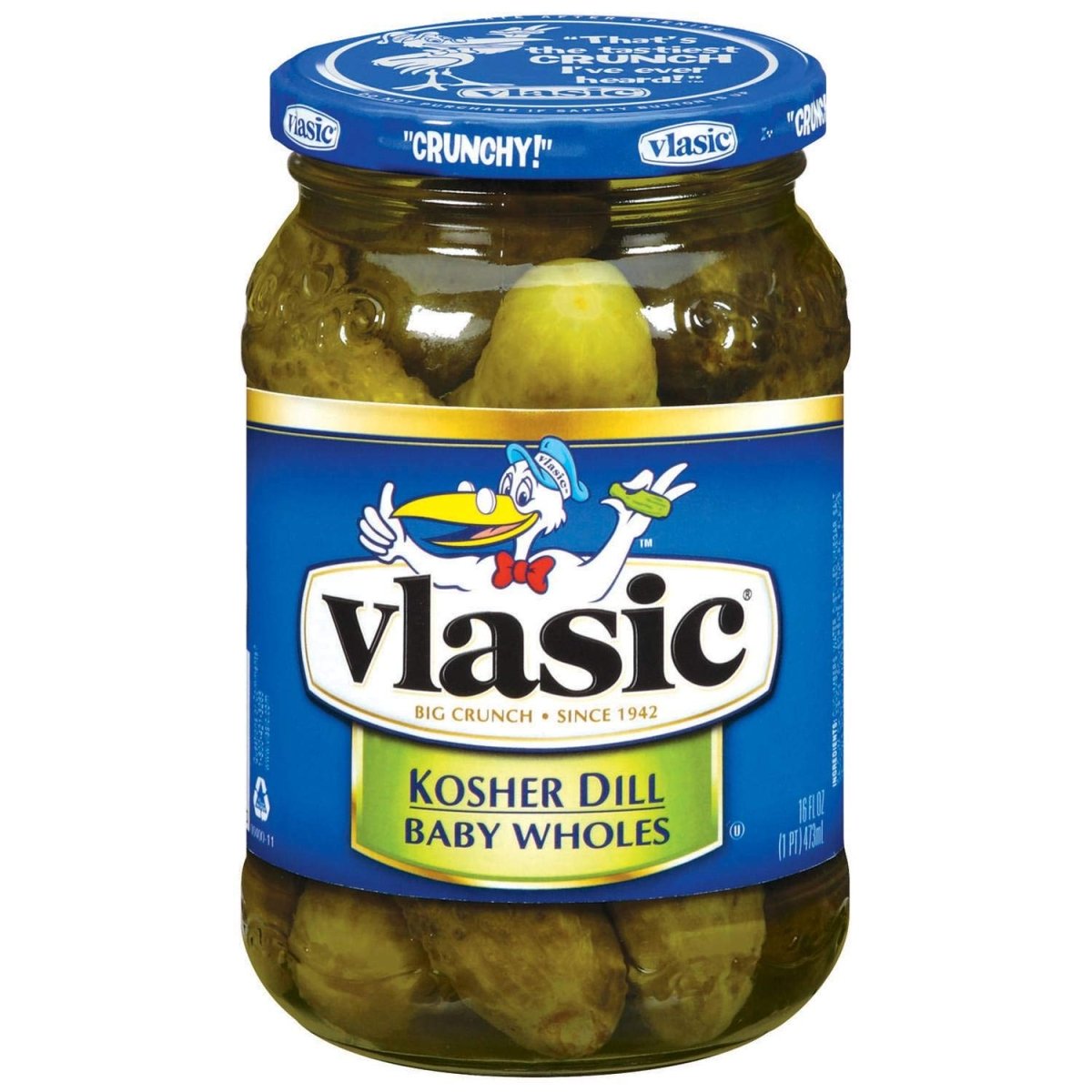 VLASIC VL KSH DILL BABY WHOLE 16 OZ - SUPERMIX