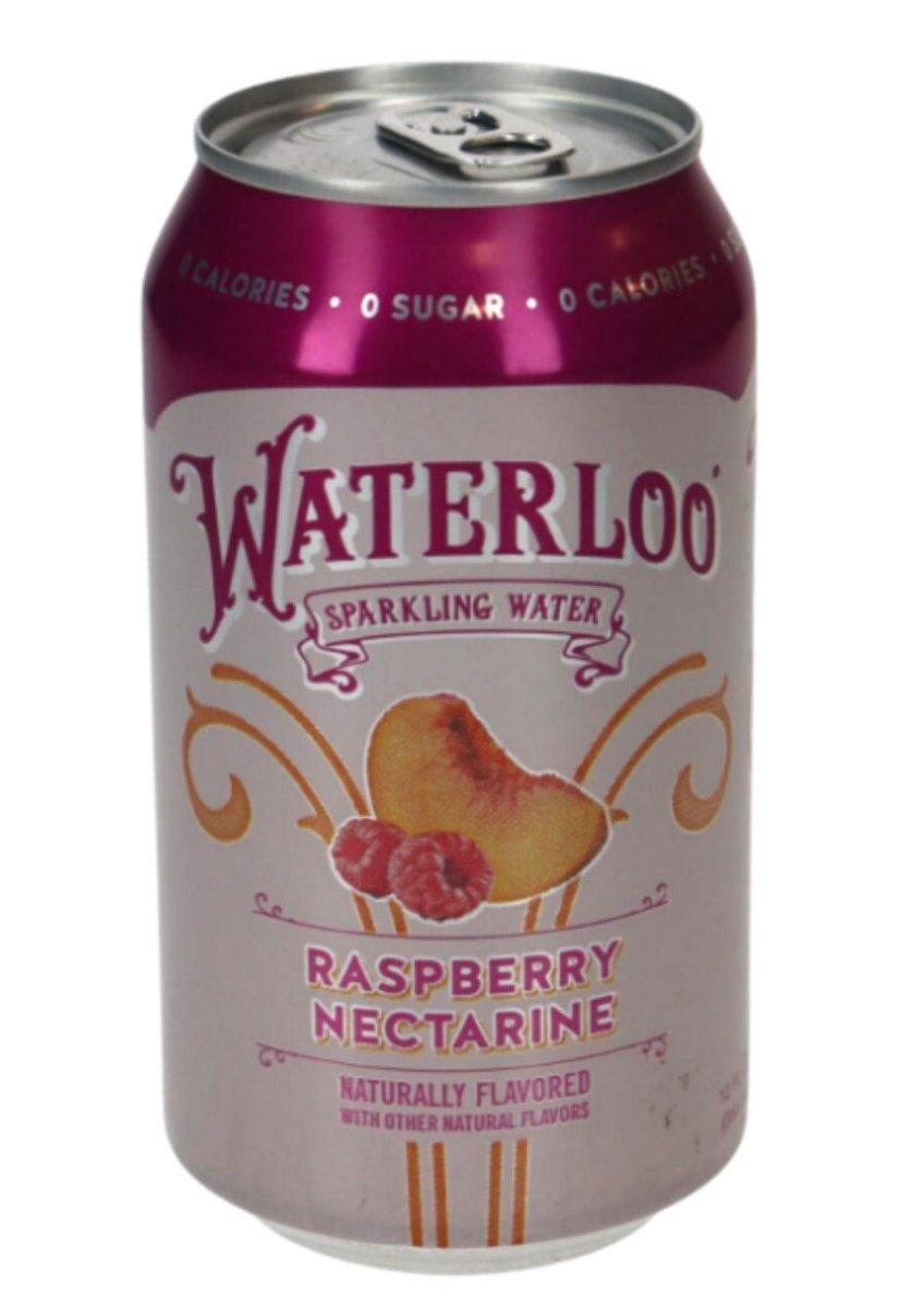 WATERLOO SPARKLING RASPBERRY NECTARINE 12 OZ - SUPERMIX