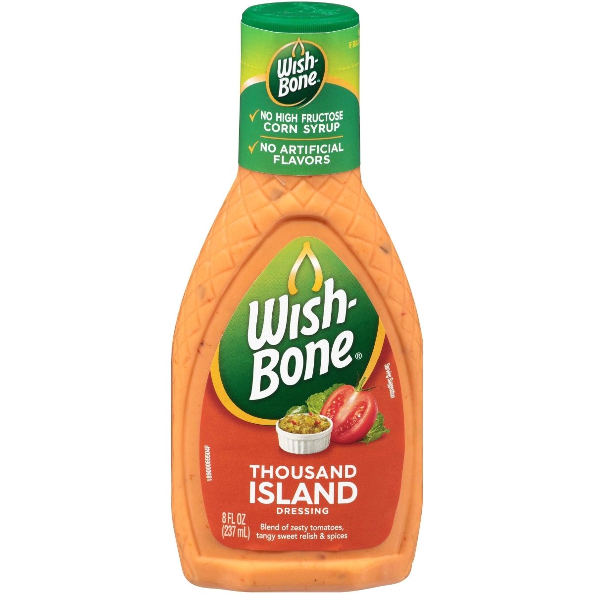 WISHBONE SD THOUSAND ISLAND 12/8 OZ - SUPERMIX