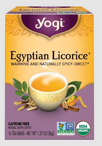 YOGI TEA OG2 EGYPTIAN LICORICE 196 BAG - SUPERMIX
