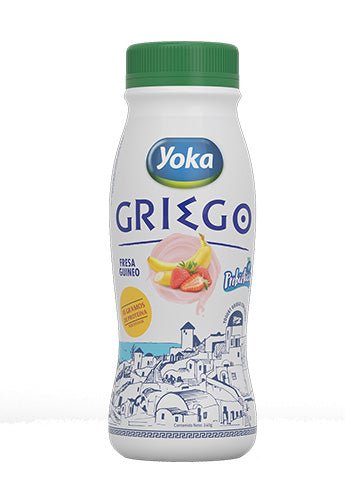 YOKA YOGURT GRIEGO FRESA GUINEO 240 GRS - SUPERMIX