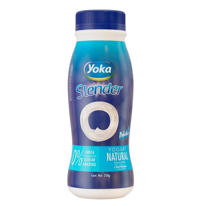 YOKA YOGURT SLENDER NATURAL 0% 6 OZ - SUPERMIX