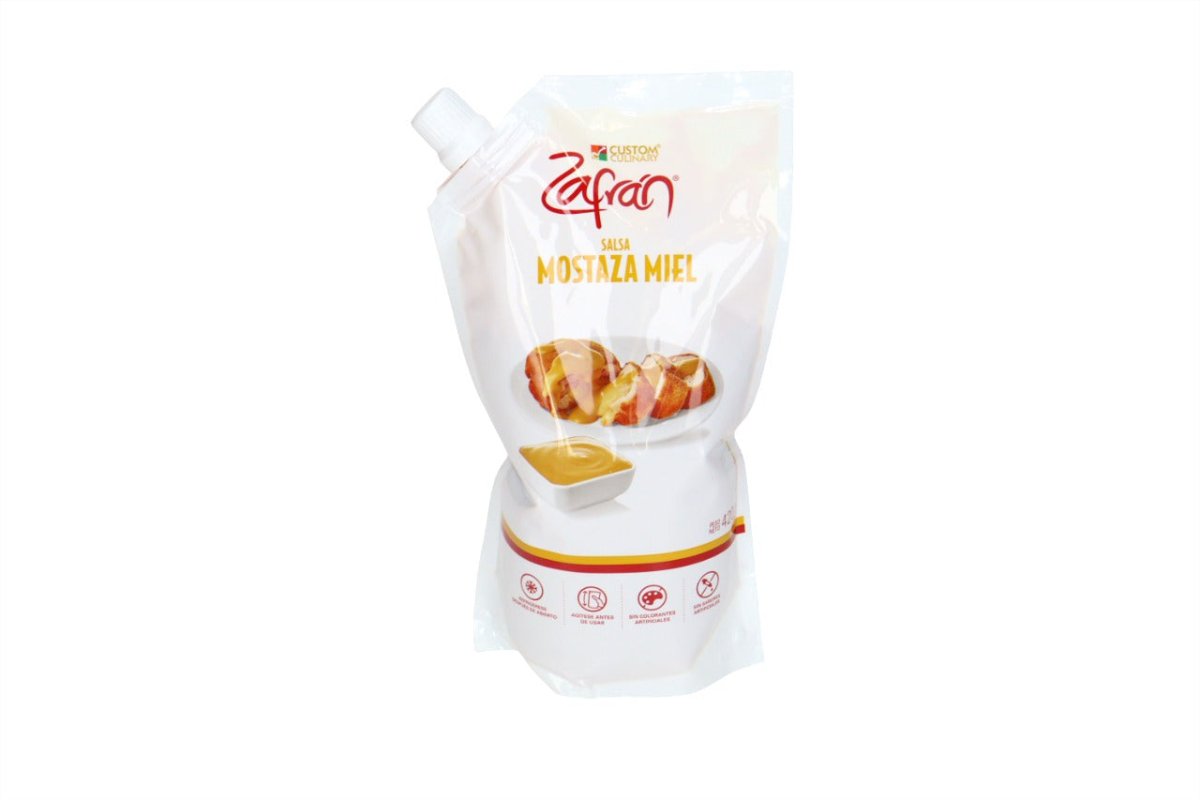 ZAFRAN SALSA MOSTAZA MIEL 420 GRS - SUPERMIX