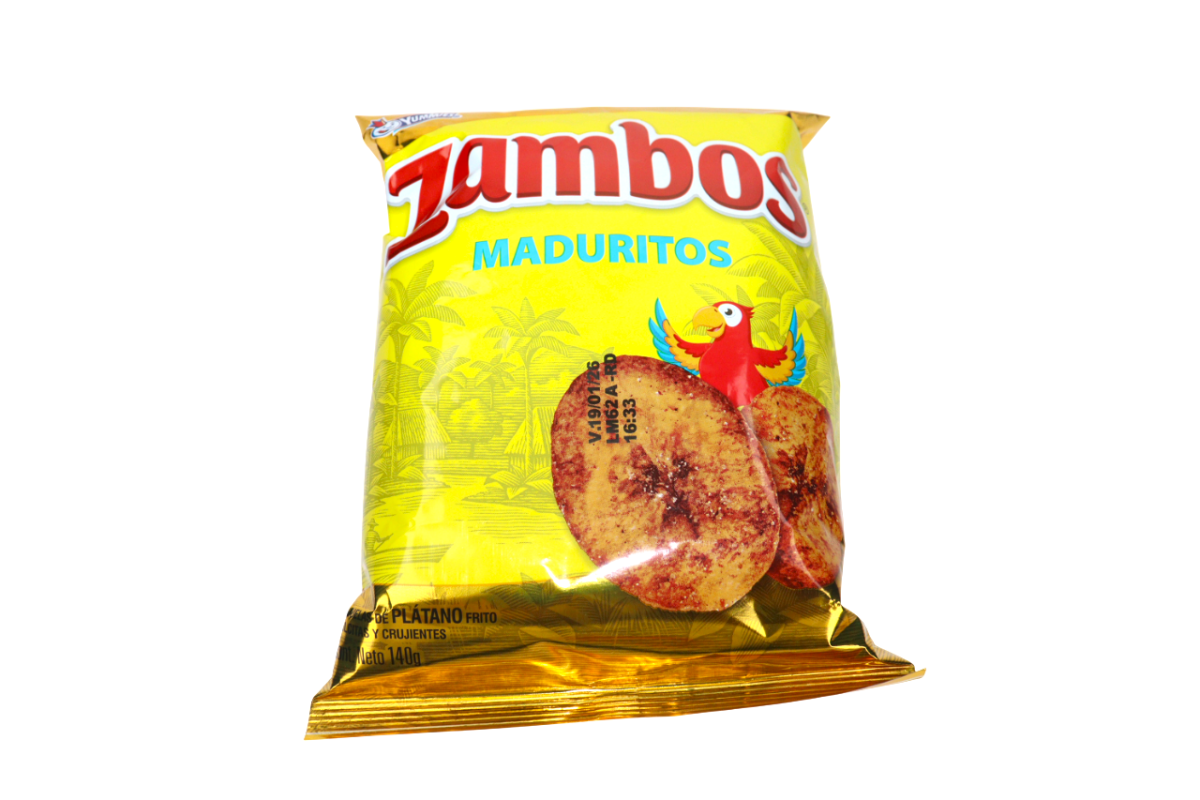 ZAMBOS PLATANOS MADURITOS 140 GR - SUPERMIX