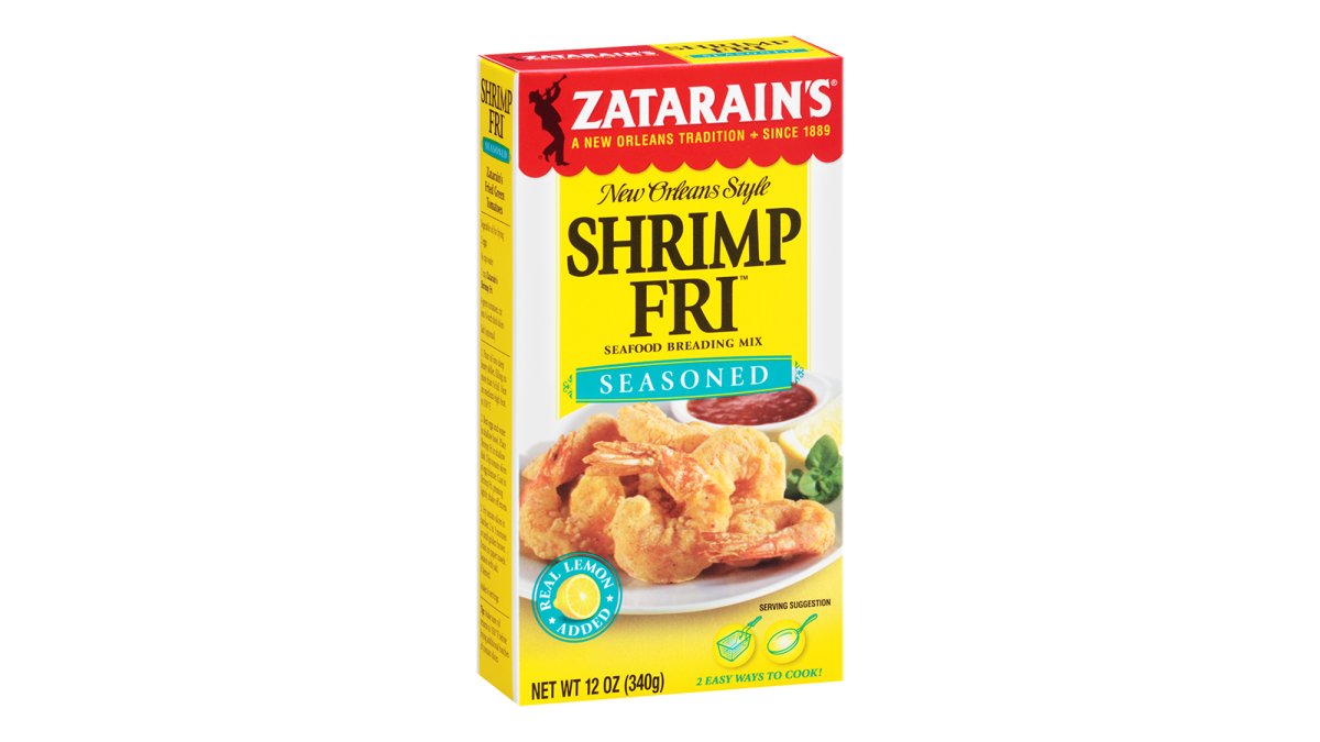 ZATARAINS SHRIMP FRI SEASND 12 OZ - SUPERMIX
