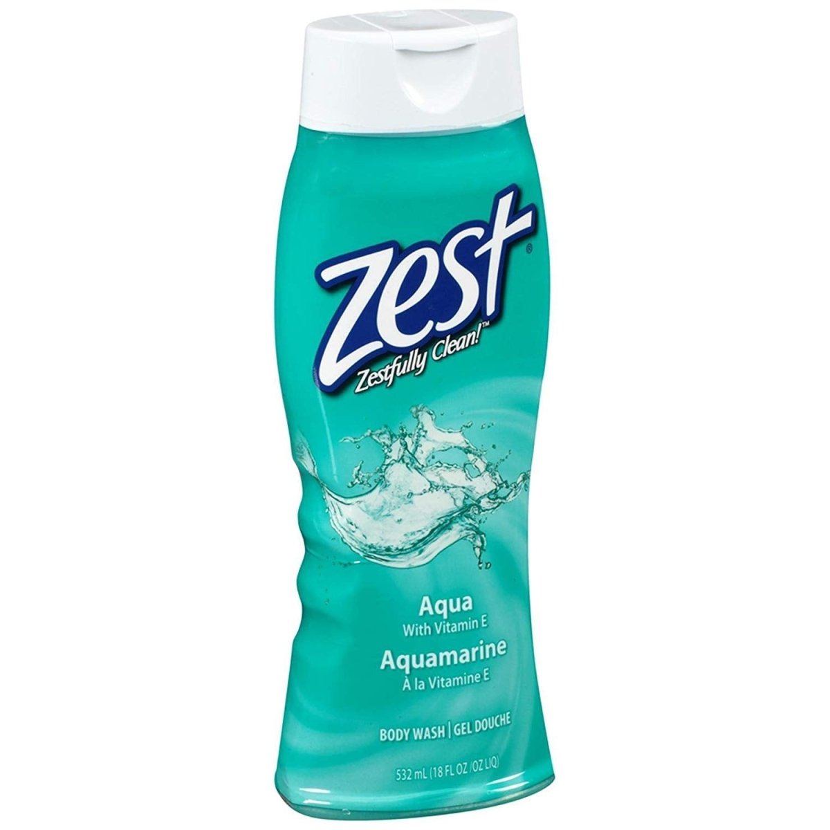 ZEST BODY WASH AQUA 18 OZ - SUPERMIX