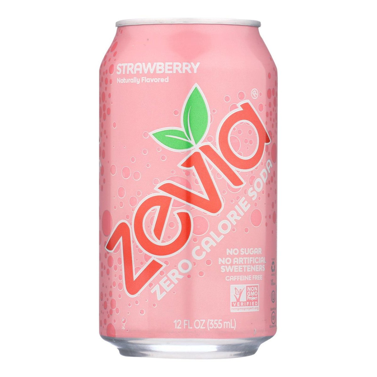 ZEVIA SODA STRAWBERRY ZERO CAL 12 FZ - SUPERMIX