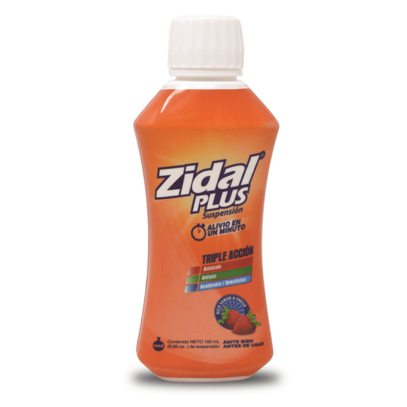 ZIDAL PLUS SUSP. 180 ML - SUPERMIX