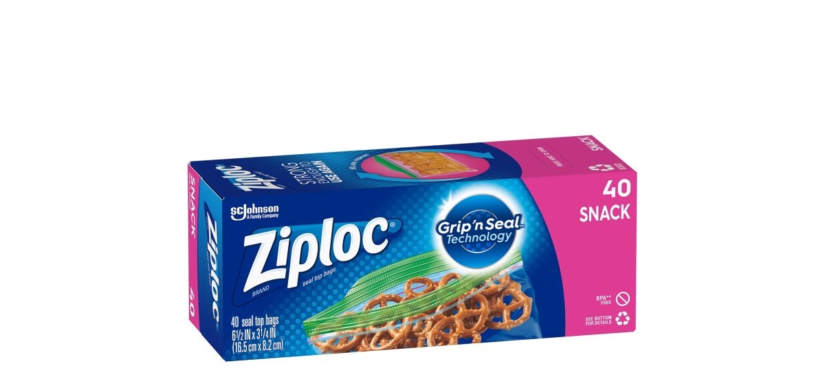 ZIPLOC SNACKS BAGS - SUPERMIX