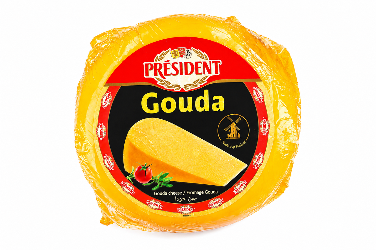 PRESIDENT QUESO GOUDA IMPORTADO LB