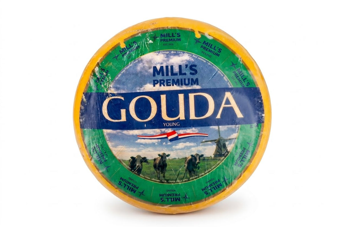 MILL'S PREMIUM QUESO GOUDA HOLANDES LB
