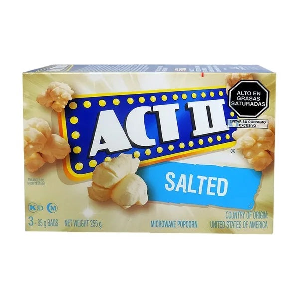 ACTII PALOMITAS SABOR NATURAL 3/12 UND PAQ. 3.5 OZ