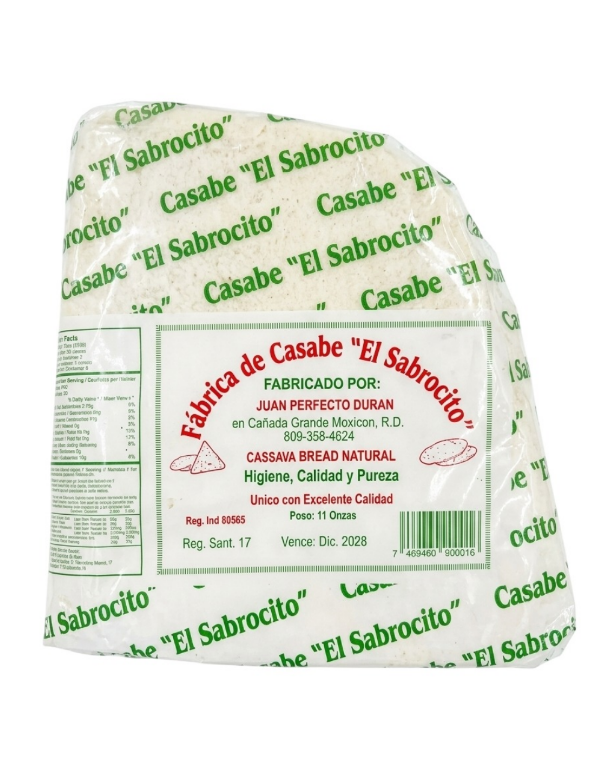EL SABROSITO CASABE NATURAL  17 OZ