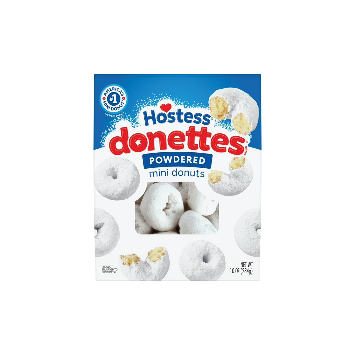 HOSTESS DONETTES MINI DONAS EN POLVO 10 OZ FDA