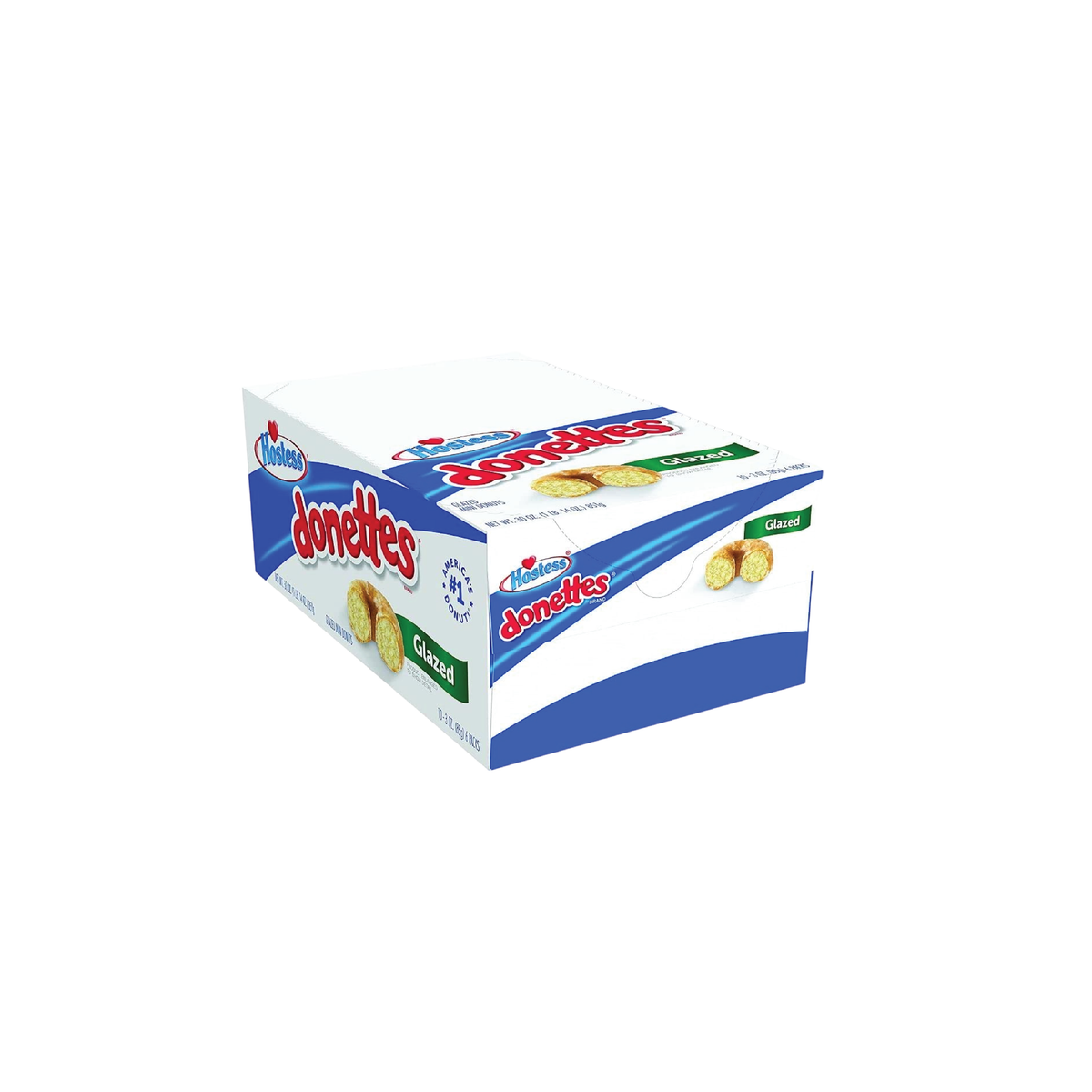 HOSTESS DONETTES MINI DONAS GLASEADAS 3.7 OZ