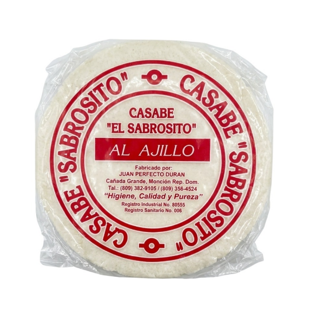 EL SABROSITO CASABE AJILLO GRANDE  17 OZ