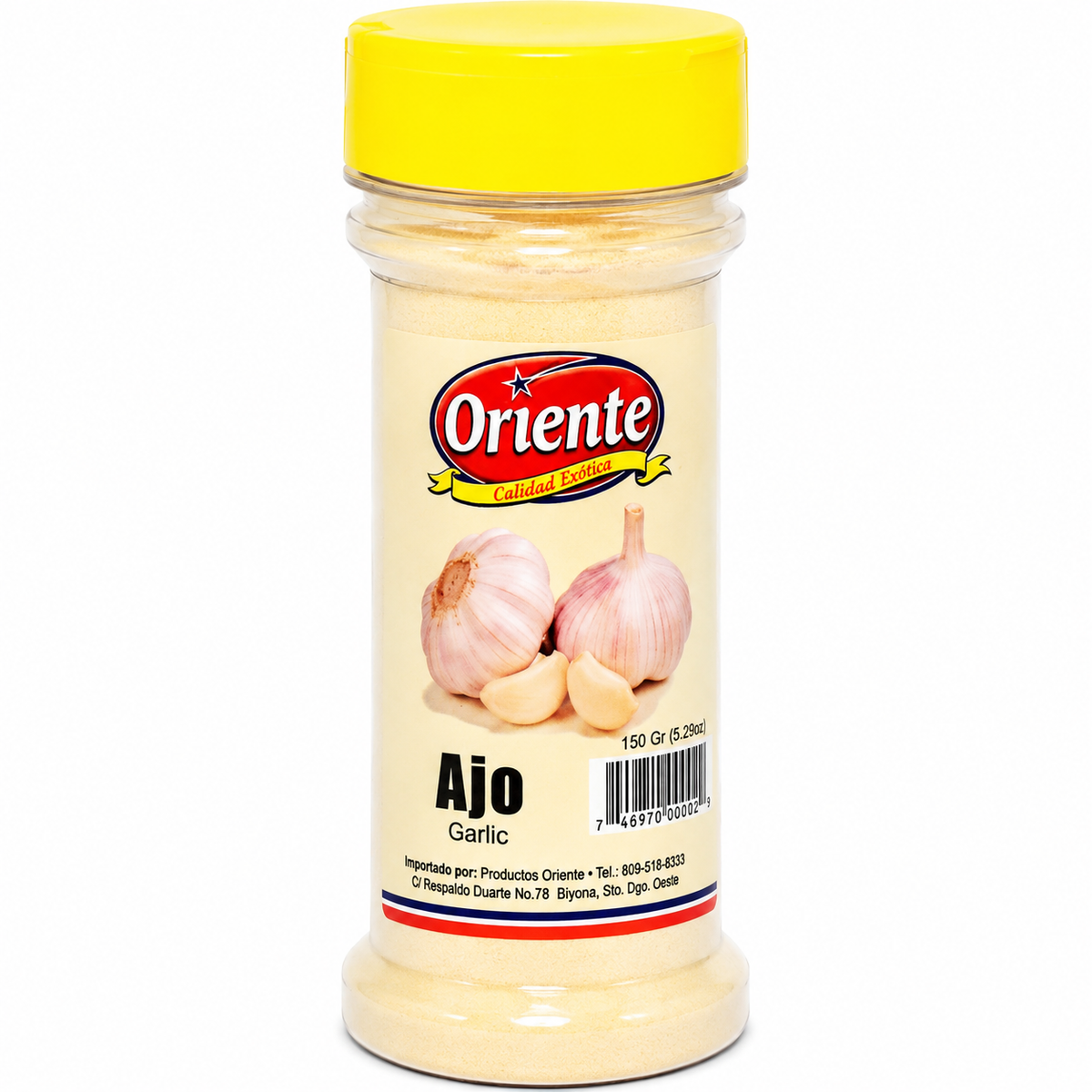 ORIENTE AJO EN POLVO 85 GRS