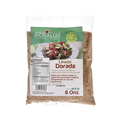 BIO SALUD LINAZA DORADA 8 OZ