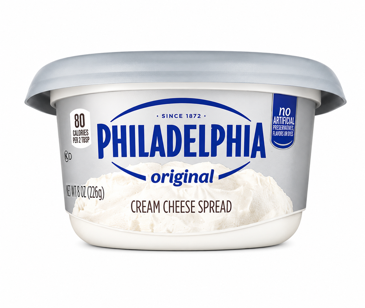 KRAFT QUESO PHILADELPHIA SOFT PLAIN 8 OZ