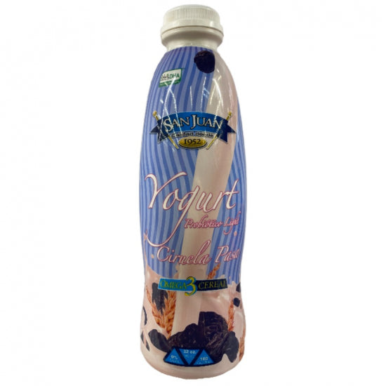 SAN JUAN YOGURT LIGHT CIRUELA PASA 1/2 GALON