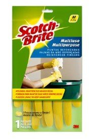 3M SCOTCH BRITE GUANTES MULTIUSOS GDE. DE LATEX - SUPERMIX