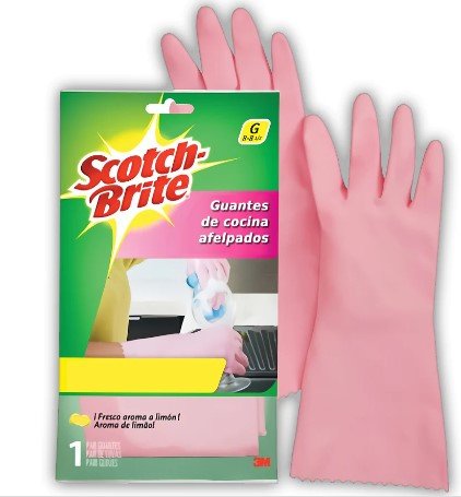 3M SCOTCH BRITE GUANTES P/COCINA GDE. DE LATEX - SUPERMIX
