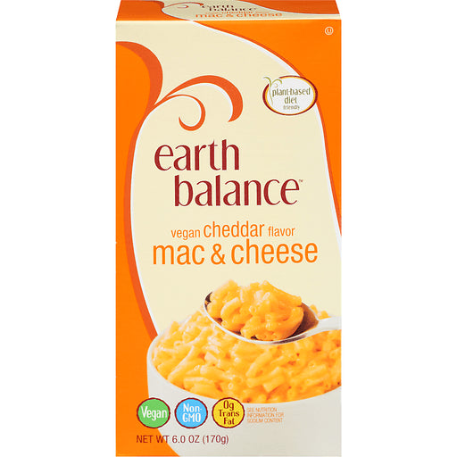 EARTH BALANCE VEGAN W CHEDAR FLVR M&CH 6OZ