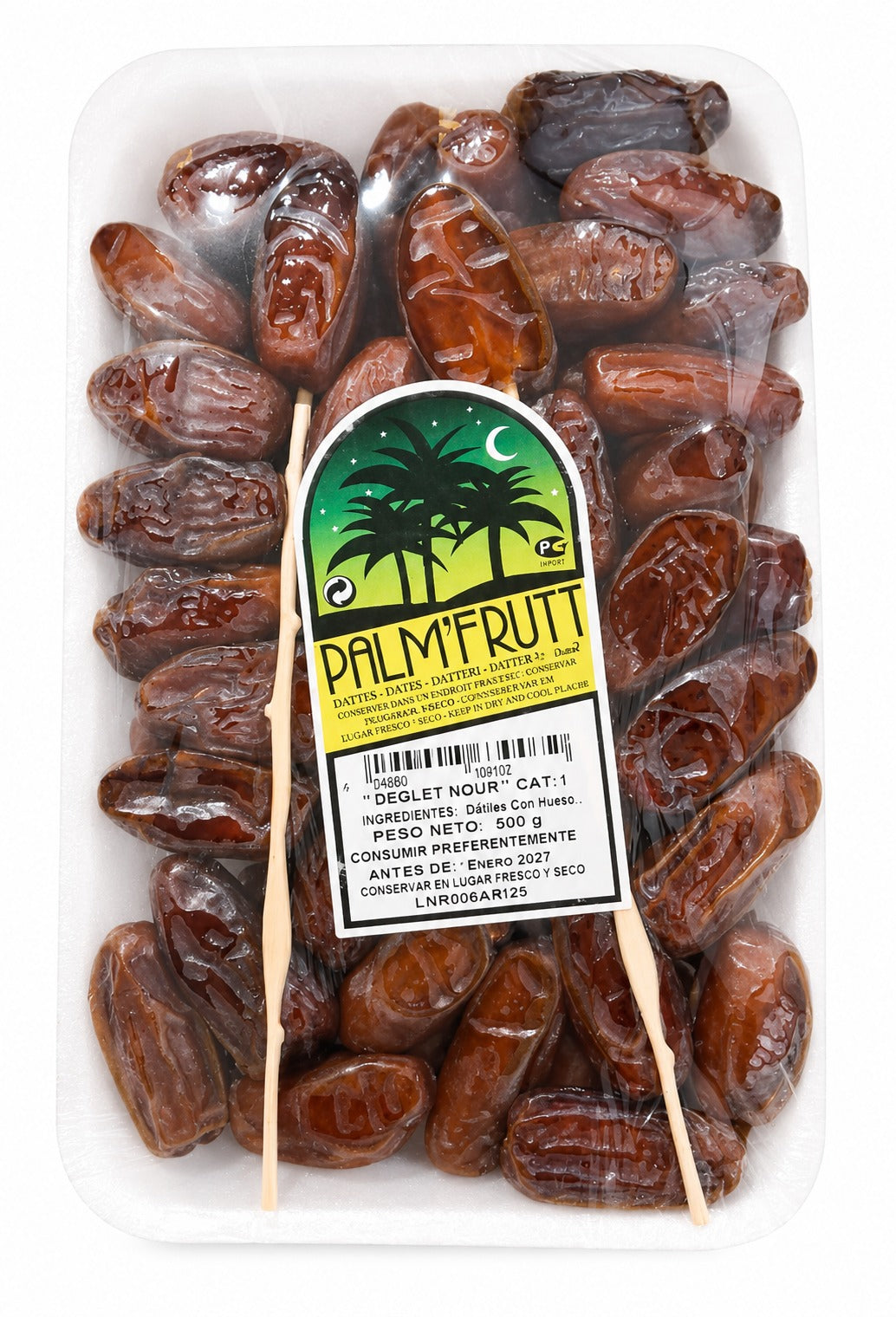 HORCHANI PALM FRUTT DATILES CON SEMILLA 500 GRS