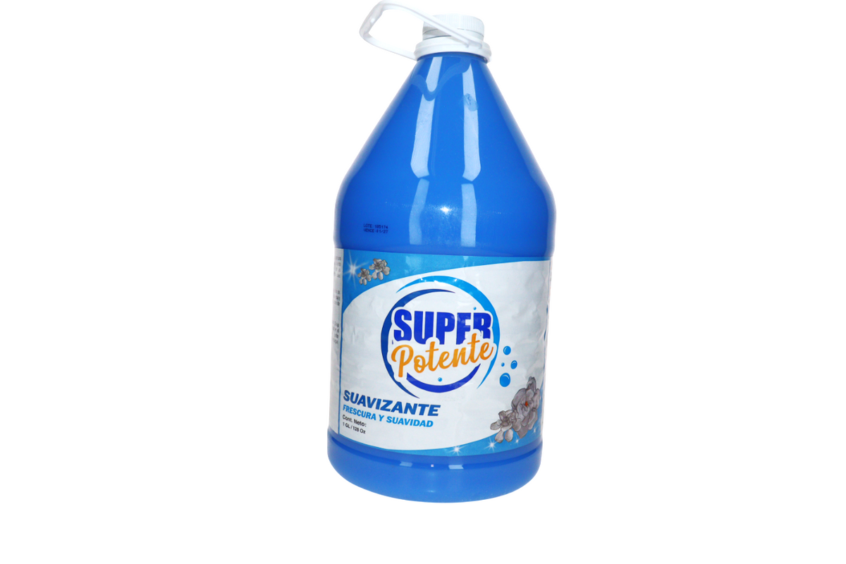 SUPERPOTENTE SUAVIZANTE AZUL 1 GALON