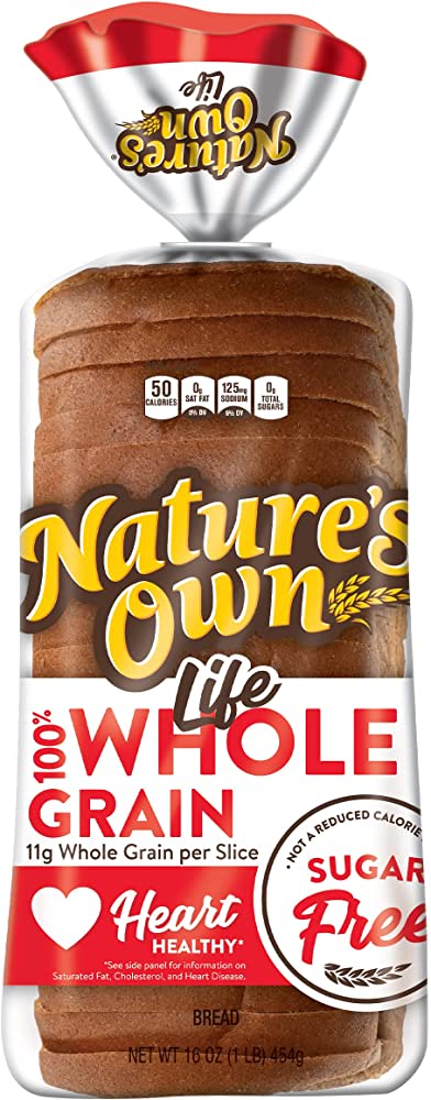 NATURE'S OWN PAN INTEGRAL SUGAR FREE 16 OZ