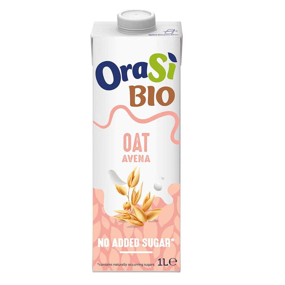 ORASI LECHE DE AVENA ORGANICA S/ AZUCAR 1 LT