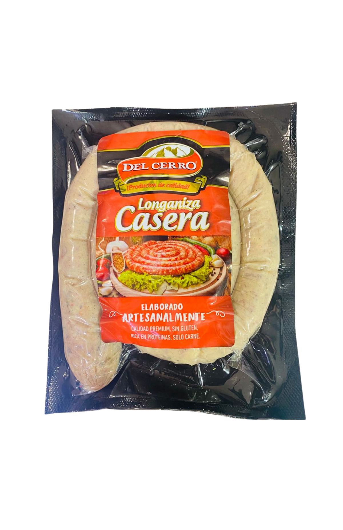 DEL CERRO LONGANIZA CASERA EMPACADA 1 LB