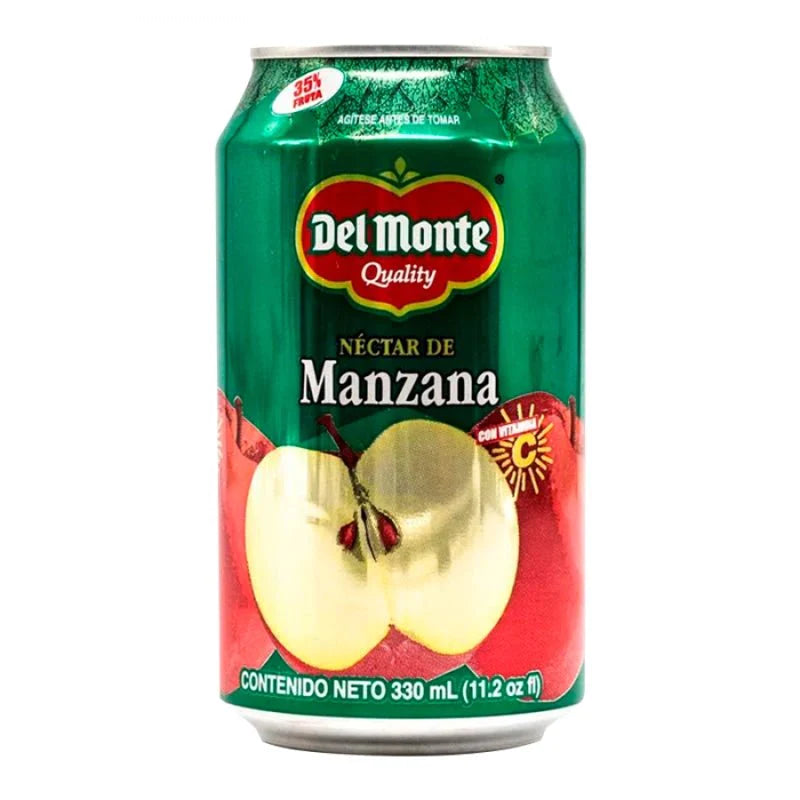 DEL MONTE NECTAR MANZANA 330 ML LATA