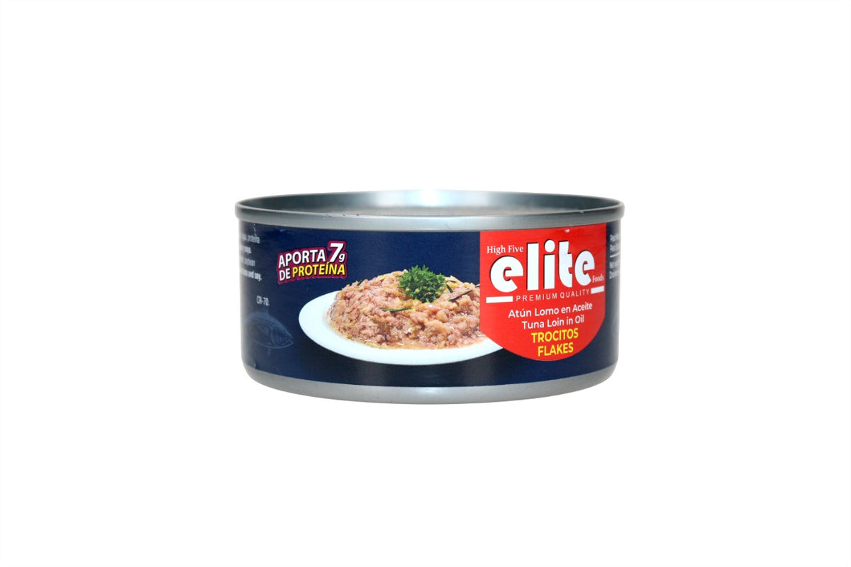 ELITE ATUN LOMO ACEITE EN TROCITOS 140 GR