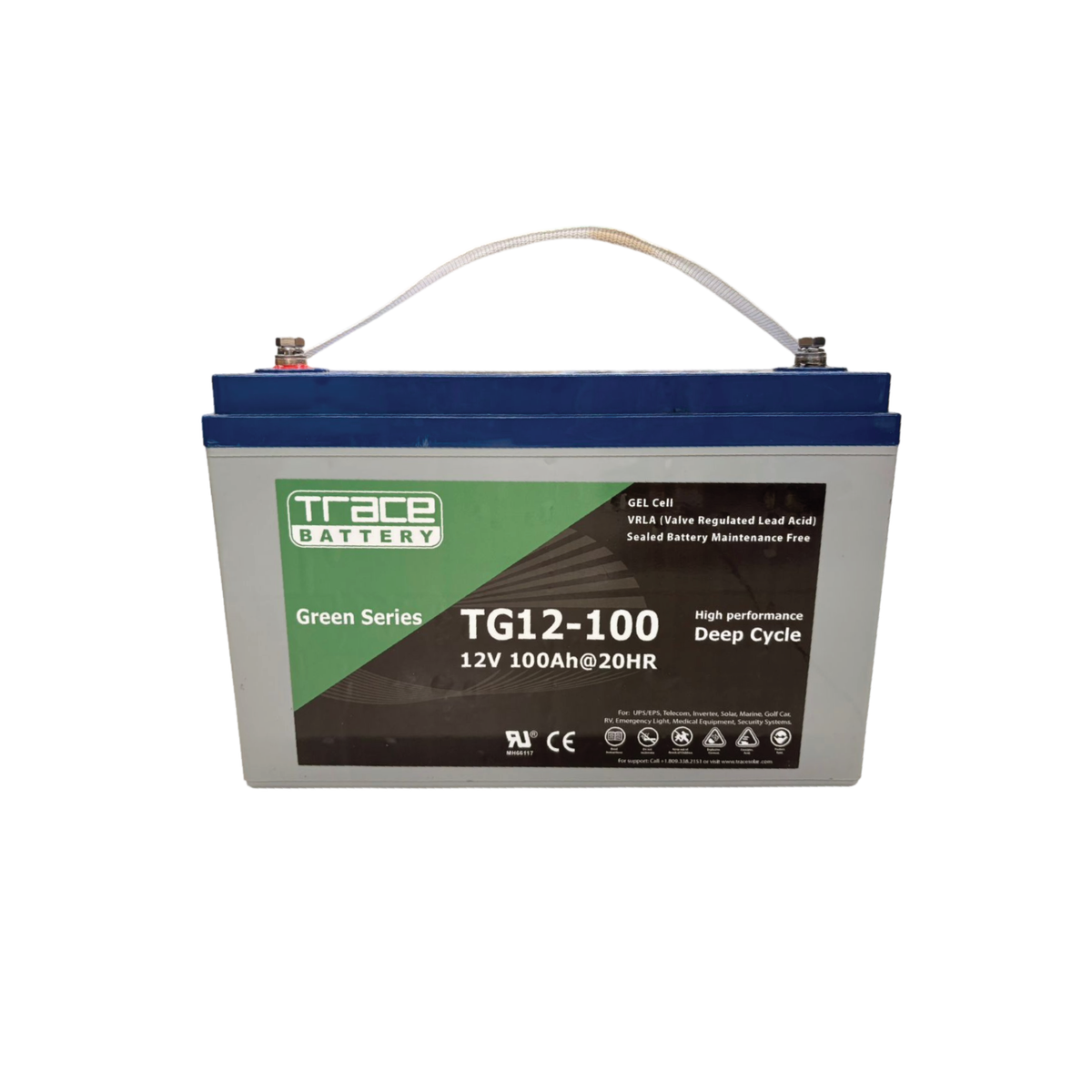BATERIA DE GELATINA 12V 100AMP TG12-100 TRACE