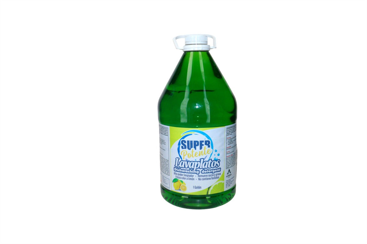 SUPERPOTENTE LAVAPLATOS LIMON  1 GL