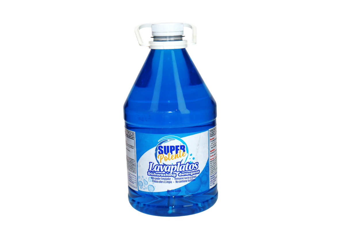 SUPERPOTENTE LAVAPLATOS AZUL 2 LT