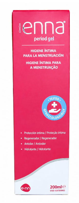 ENNA PERIOD GEL HIGIENE INTIMA P/LA MESTRUACION 200ML