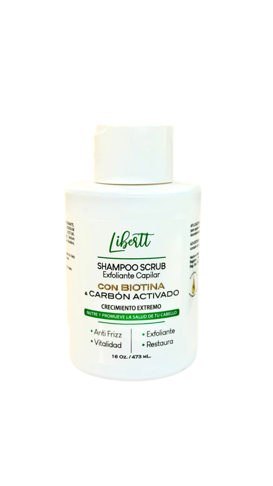 LIBERTT SHAMPOO SCRUB 16 OZ/ 473 ML