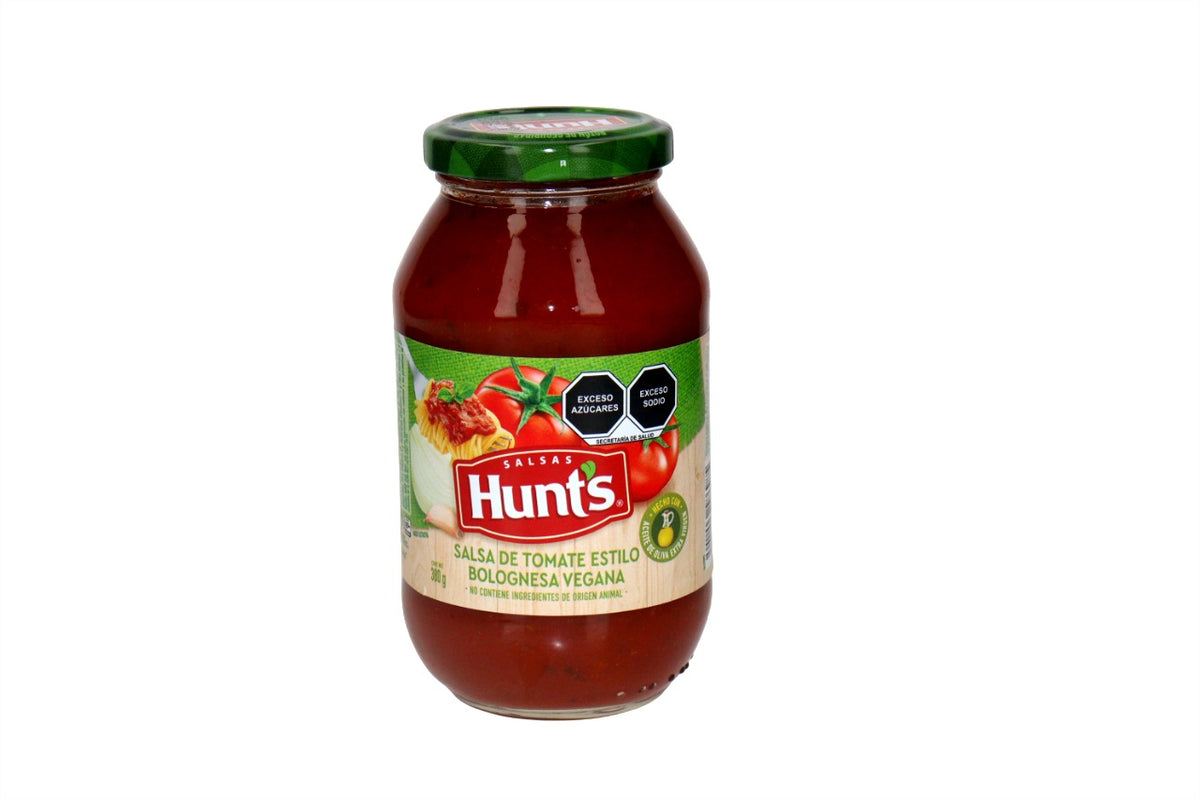 HUNTS SALSA BOLOGNAESA VEGANA CRISTAL 380 GR