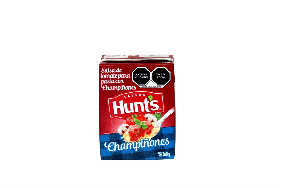 HUNTS SALSA CHAMPIÑONES 360 GR TETRA PACK