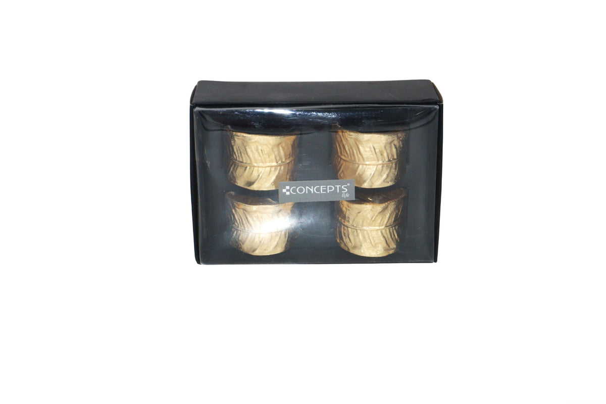JG  ANILLOS P/SERVILLETA 4PZ 4X5X5CM